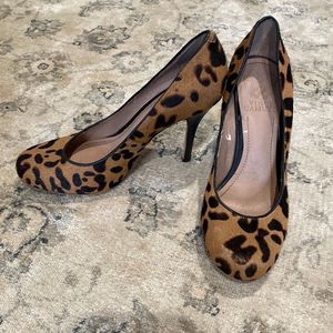 Vince Camuto leopard heels